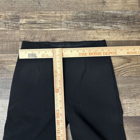 Joseph Ribkoff Pull On Stretch Pants Women's 6 Black Ribbed Ponte - Picture 3 of 11